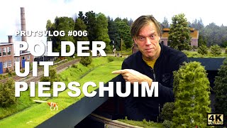 PRUTSVLOG006  Polder uit piepschuim [upl. by Aihsened967]