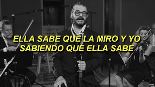 ELLA SABE  Ricardo Arjona LetraLyrics SOLO VOZ [upl. by Nadirehs]