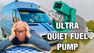 Ultra Quiet Chinese Diesel Heater Fuel Pump Upgrade amp Review full time van life [upl. by Enileqcaj]