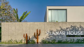 PLANAR HOUSE A sensory spatial experience by DADA Partners [upl. by Kal]