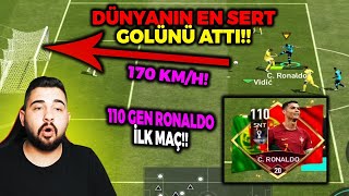 110 RONALDO İLK MAÇINDA DÜNYANIN EN SERT GOLÜNÜ ATTI 😱 TOPU GÖREMEDİM FIFA MOBILE [upl. by Enyaz]