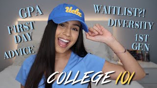 college 101 ucla edition 1 public university  stats waitlisted first gen roommates [upl. by Raila670]