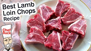 Best Lamb Loin Chops in a Skillet [upl. by Concettina]