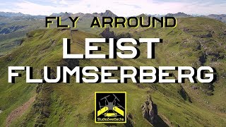 Leist Bergstation Flumserberg  by Drone [upl. by Ahsats]