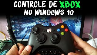 Como usar controle de Xbox no PC [upl. by Suravaj]