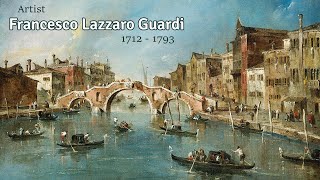 Artist Francesco Lazzaro Guard 1712  1793 Italian Painter  WAA [upl. by Rekcut]