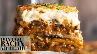 Outrageously Delicious Greek Moussaka [upl. by Evyn]