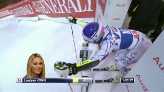 Lindsey Vonn WINS Giant Slalom at Åre [upl. by Olumor992]