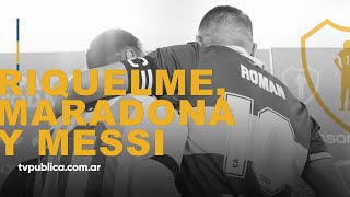 Riquelme sobre Maradona y Messi  Un partido para toda la vida [upl. by Cirde]