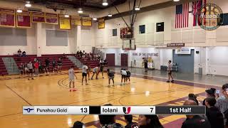 Punahou Gold vs Iolani JV Boys Summer League June 21 2024 [upl. by Yovonnda]