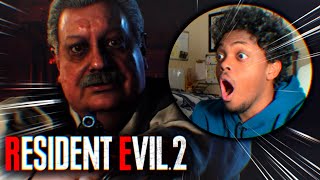 CHIEF IRONS IS WILDIN BRO 😭😭  Resident Evil 2 [upl. by Atekan]