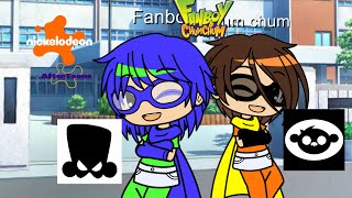 Fanboy and chum chum memesGacha club animationNickelodeon Aftertoons [upl. by Drhcir495]