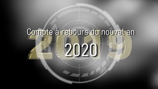 Compte à rebours du nouvel an 2020 [upl. by Yahsed835]