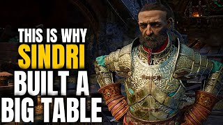 This is Why Sindri Built a Big Table God of War Ragnarok [upl. by Edelsten874]