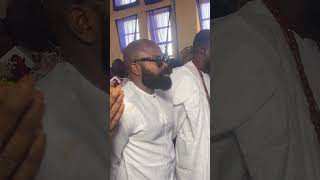 GABRIEL AFOLAYAN AT KUNLE AFOLAYAN MOM’S BURIAL [upl. by Linzer]