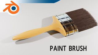 Paint Brush  Blender 3D Tutorial [upl. by Ailem]