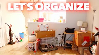 LET THE ORGANIZING BEGIN  Vlogmas Day 4  Family 5 Vlogs [upl. by Ianaj379]