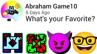 Abraham Game10s Poll 1 [upl. by Ydnem]