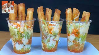 PREPARA FLAUTAS Ahogadas en Vaso RECETA de Comida Mexicana FÁCIL y RÁPIDO para vender o disfrutar [upl. by Lotti841]