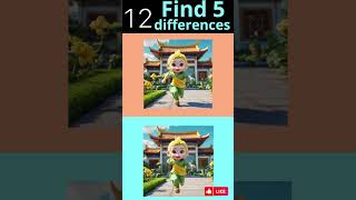 Push your brain to the limit  spot the difference quiz fun puzzle challenge gaming games [upl. by Anoik]