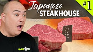 Eating in the 1 Steakhouse in Japan [upl. by Jakie]