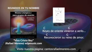 Viva Cristo Rey  Rafael Moreno con acordes [upl. by Ozzie]