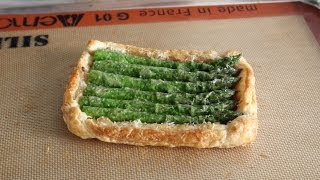 Asparagus Tart Recipe  How to Make a Savory Asparagus Tart [upl. by Erodasi]