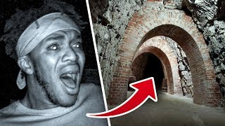 SIDEMEN EXPLORE HAUNTED TUNNELS WARNING [upl. by Silvers]