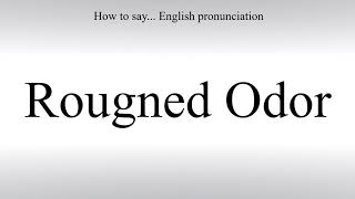 How To Pronounce Rougned Odor  How To Say American pronunciation [upl. by Beilul]