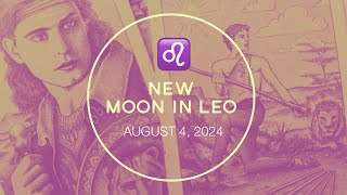 New Moon in Leo amp Mercury Retrograde August 4 2024 [upl. by Kroy]