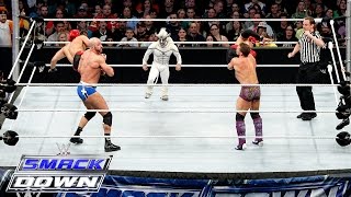 Los Matadores amp El Torito vs Cesaro Kidd amp Natalya – 6Being Interspecies Match SmackDown [upl. by Four840]