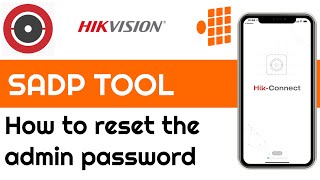 SADP Tool Hikvision Password Reset  Hikvision DVR Reset [upl. by Netsuj]