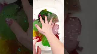 Funfetti Cake Batter Slime Smoothie shorts [upl. by Chi436]