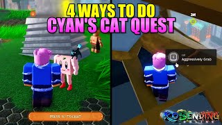 4 Ways To Complete Cyans Cat Parkour Quest RoBendingRoCast [upl. by Eiznyl340]