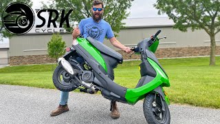 Test driving the 794 SCOOTER from AMAZON [upl. by Noryv549]