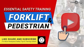 Forklift amp Pedestrian Safety – Essential Training [upl. by Mehetabel]