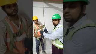 HOW TO USE FALL ARRESTER  FACTION OF FALL ARRESTER  USES OF LIFELINE  BY SAFETY EHS ISHAR [upl. by Sancho749]