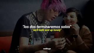 Lil Peep x Toopoor • You said it  Bye bye baby • sub Español • lyrics [upl. by Lalad]