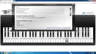 How to Play the Piano via Computer Keyboard [upl. by Yltsew665]