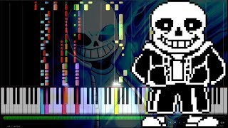 언더테일UNDERTALE quot메갈로바니아MEGALOVANIAquot MIDI synthesia [upl. by Seppala370]