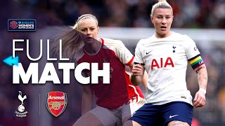 ⏪ Full Match Rewind Tottenham Hotspur v Arsenal 202324  Barclays WSL [upl. by Eckel]