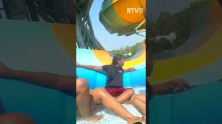 Water Slide 🎢 at Shankus Water Park Mehsana shorts waterpark [upl. by Eniamzaj]