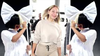 Sia Uncovers Her Face In Public By Going MakeupFree and Without Her Wig [upl. by Nileve]