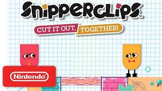 Snipperclips – Cut it Out Together Overview Trailer  Extended Cut [upl. by Acinoed]