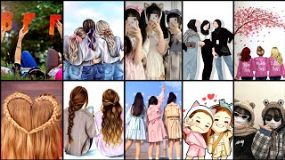 🌈💕best friend dp picture 🌼best friends dp photos🦋 group friends dp photos🔥 whatsappdpz LoveDpz [upl. by Jasen]