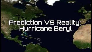 Expectation VS Reality Hurricane Beryl [upl. by Ashmead823]