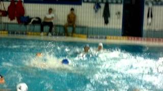 San Mauro Nuoto Vs Posillipo  pallanuoto azione gol in gara amichevole  novembre 2011 [upl. by Adrial]