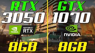 RTX 3050 vs GTX 1070  Test in 8 Games in 2022 [upl. by Eteragram]