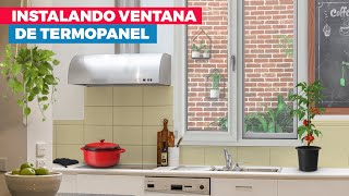 Cómo instalar una ventana termopanel [upl. by Atirhs]