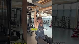 DB only tricep exercises🔥 trending viral gym chest motivation triceps biceps gym fitness [upl. by Branen]